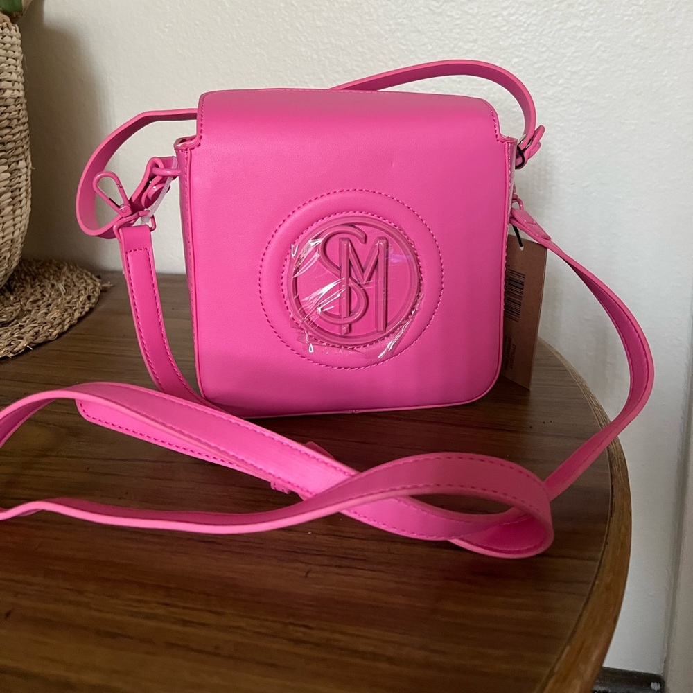 NEW Steve Madden crossbody handbag bright pink